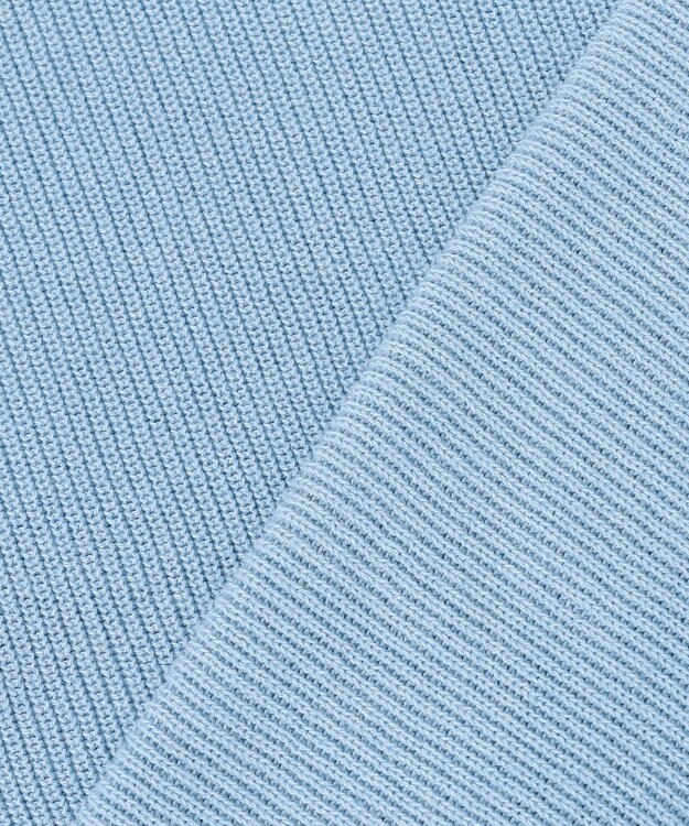 J.PRESS YORK STREET 【UNISEX】ベーシック Vネック カーディガン サックスブルー系