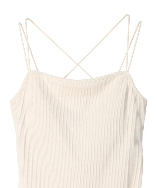 Green Parks カップ付きマルチストラップキャミ２ Light Beige