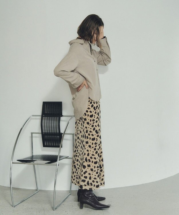 YECCA VECCA ピーチ起毛シャツ Mint Green