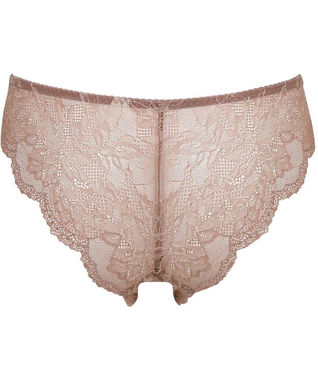 Wing Wing Lesiage 【1000シリーズ】 ペアショーツ Tバック はきこみ丈あさめ PF1002 ウイング／ワコール ブラウン