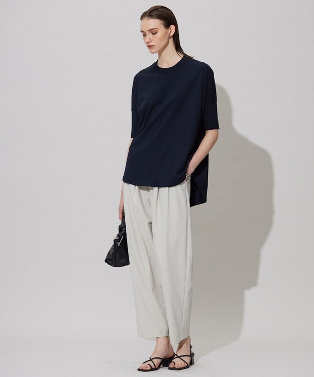 ICB L 【人気のため新色追加・接触冷感・UVカット・洗える】 VIS/NYハイゲージ プルオーバー ネイビー系