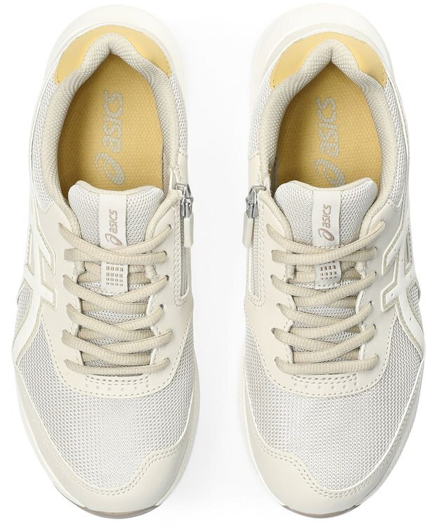 ASICS WALKING ゲルファンウォーカー レディース 3E相当 ベージュ系