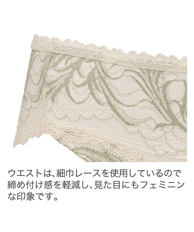 BRADELIS New York 【BRADELIS New York】ローズスタイルパンティ24A1 アイボリー