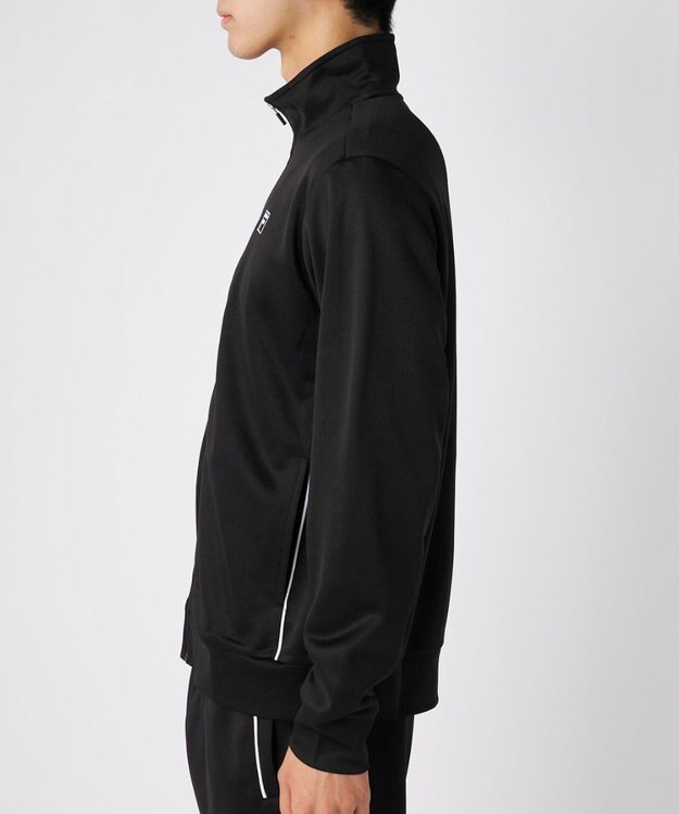 FILA GOLF／marie claire 【FILA GOLF】スタンドジップブルゾン ブラック