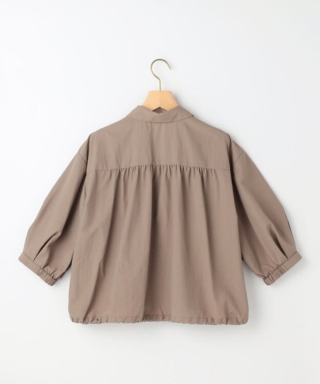 組曲 【先行予約】ライトファンクション ボリューム袖ブルゾン モカ系