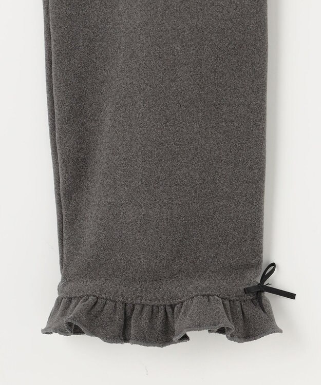 組曲 KIDS 【150-160㎝】あったか レギンス グレー系