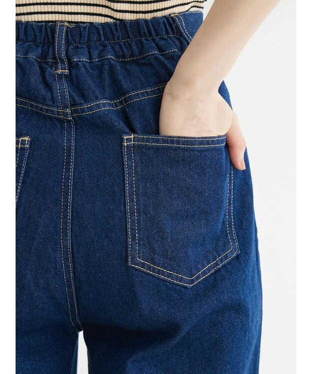 Green Parks ・ＥＬＥＮＣＡＲＥ　ＤＵＥ　デニムワイドパンツ Indigo