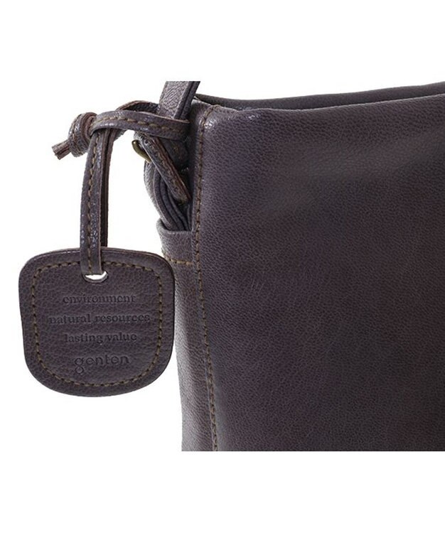 genten ゴートベーシック 2WAYショルダーバッグ グレー