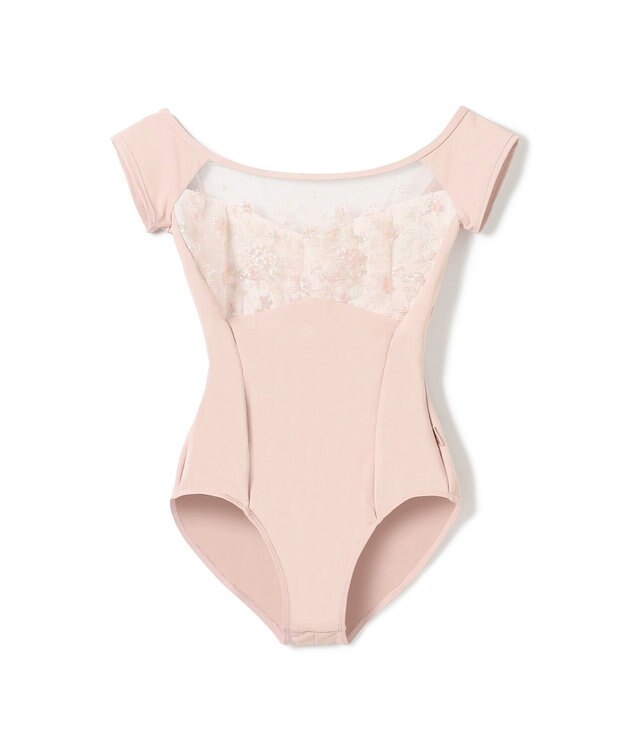 Chacott ◎【Nela ライン】キャップスリーブレオタード ヨーロピアンピンク