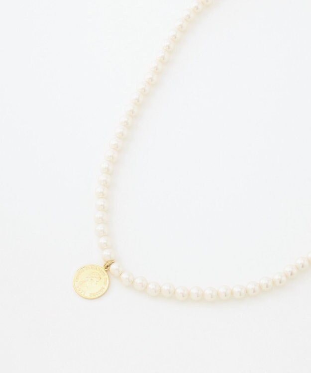 組曲 パールメタルネックレス ゴールド系