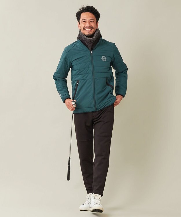 23区GOLF 【2Fondation/MEN】ボンディング ジャージーパンツ ブラック系