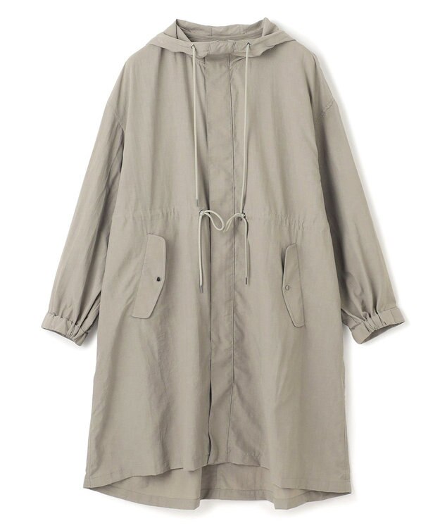 UNFILO ナイロンモッズコート カーキ