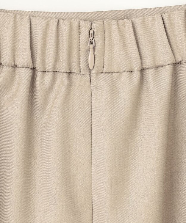 J.PRESS LADIES 【セットアップ対応・洗える・UV加工・吸水速乾】OXIJEWELストレッチ スカート ベージュ系