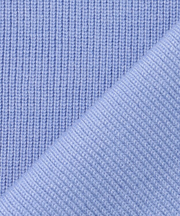 ANY SIS S ラインポイント ニット ライトブルー