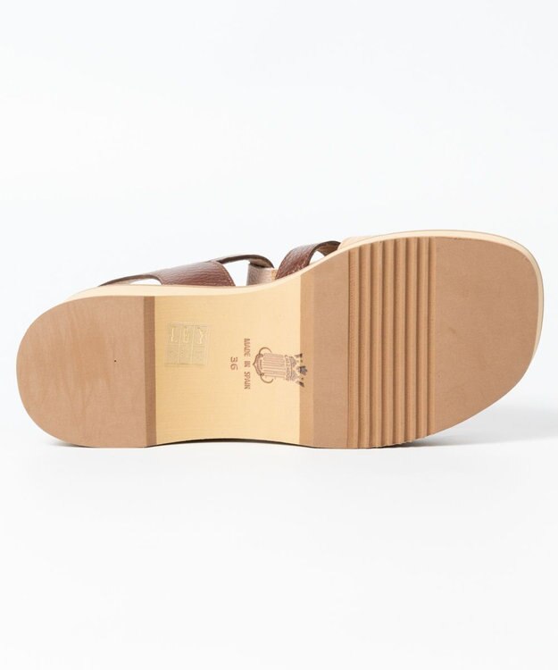 BONTRE 【BONTRE/ボントレ】厚底グルカサンダル ブラウン