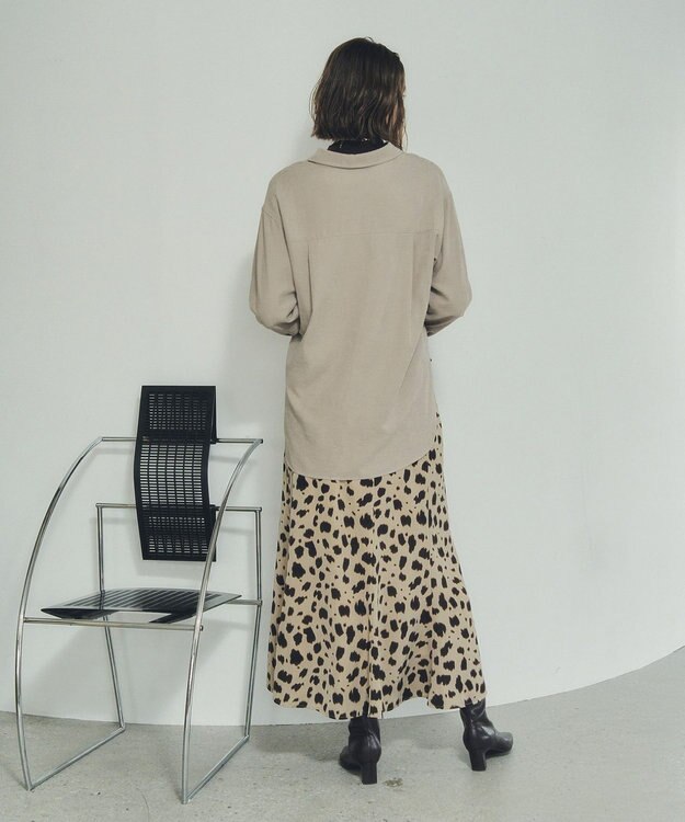 YECCA VECCA ピーチ起毛シャツ Mint Green