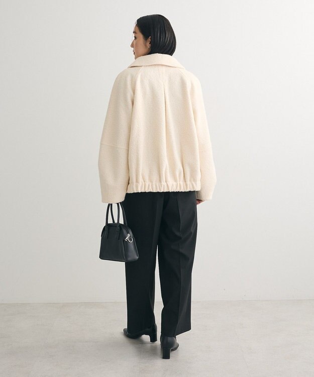 Green Parks ２ＷＡＹカラーコクーンブルゾン Ivory