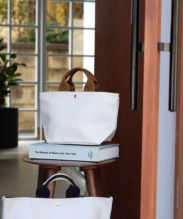 TOPKAPI 【Breath TOPKAPI】SCOTCH GRAIN スコッチグレイン プレーン トートバッグ M クリーム