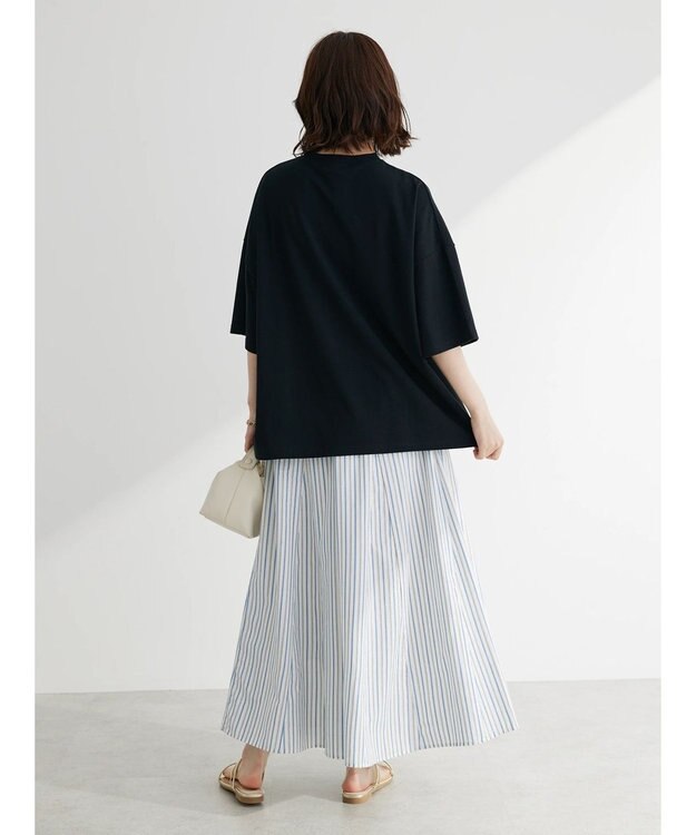 Green Parks ・Ｐｅｔｉｔ　Ｆｌｅｕｒ　ウェーブロゴｐｔＴシャツ Black