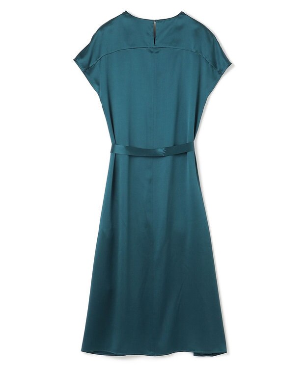 JOSEPH 【洗える】シルクサテン　ドレス Dark Teal