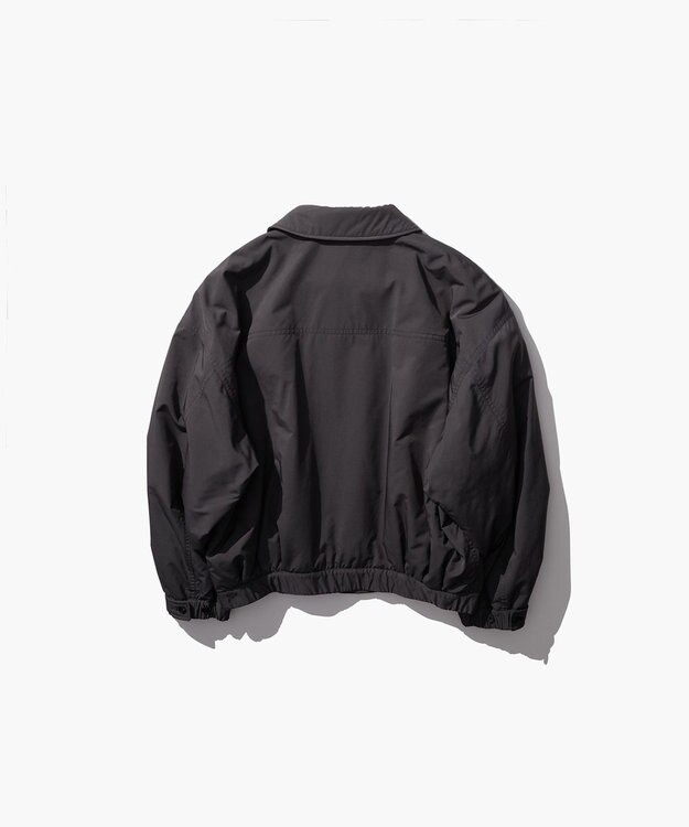 ATON VINTAGE NYLON TWILL | フライトジャケット CHARCOAL GRAY