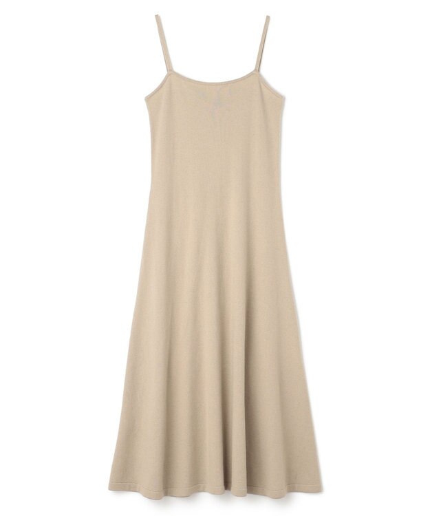 uncrave 【手洗い可】ウール ナイロン ニット ワンピース（uncrave STANDARD） ベージュ