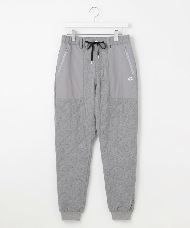 PW CIRCULUS 【裏地付き/防寒】【MEN】キルティングパンツ グレー系