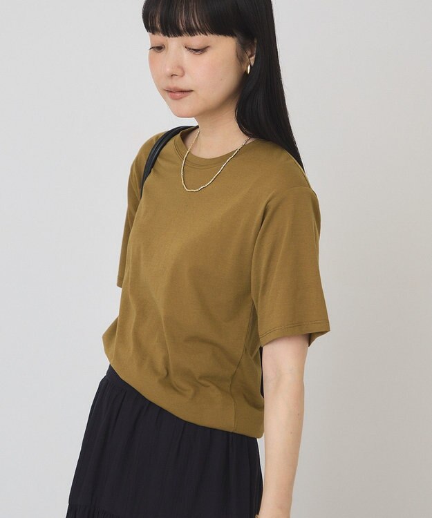 AMERICAN HOLIC 【2点セット】レイヤードシアーTシャツ Charcoal Gray