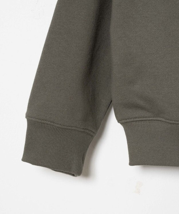 WEGO ヘビーウエイトハーフZIPワンポイントPO カーキ