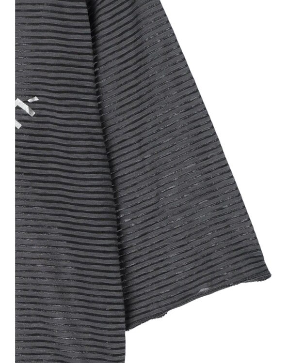 Green Parks シアーボーダーロゴプルオーバー Gray