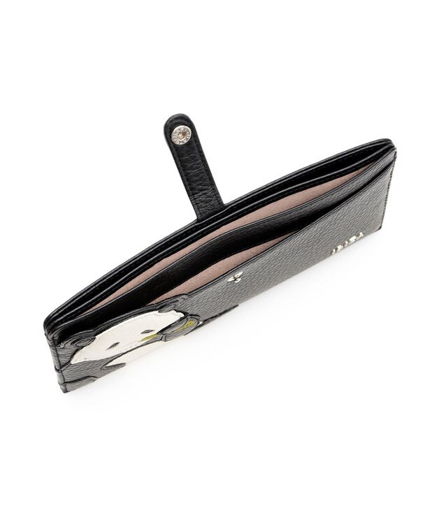 IBIZA アニマーダ　牛革　マルチケース（パンダ） 黒