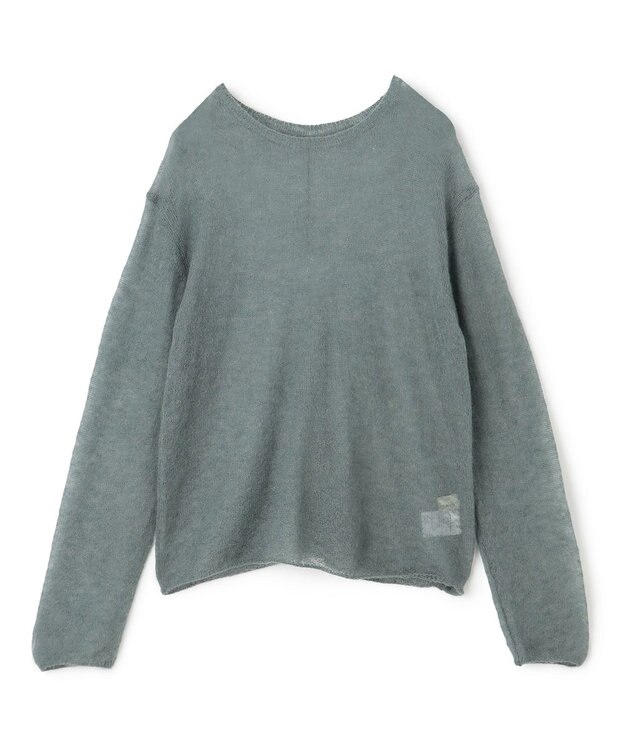 uncrave モヘアニット トップス（uncrave WHITE） アッシュミント