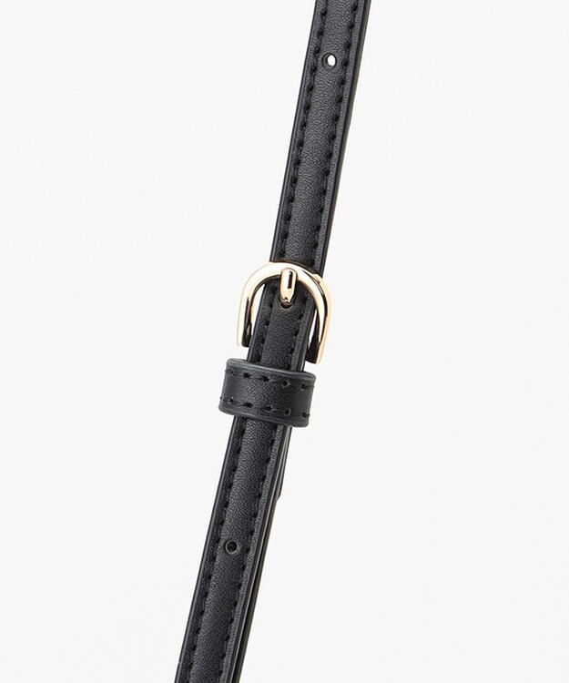 LA BAGAGERIE パデットブロック2WAYミニトート ブラック