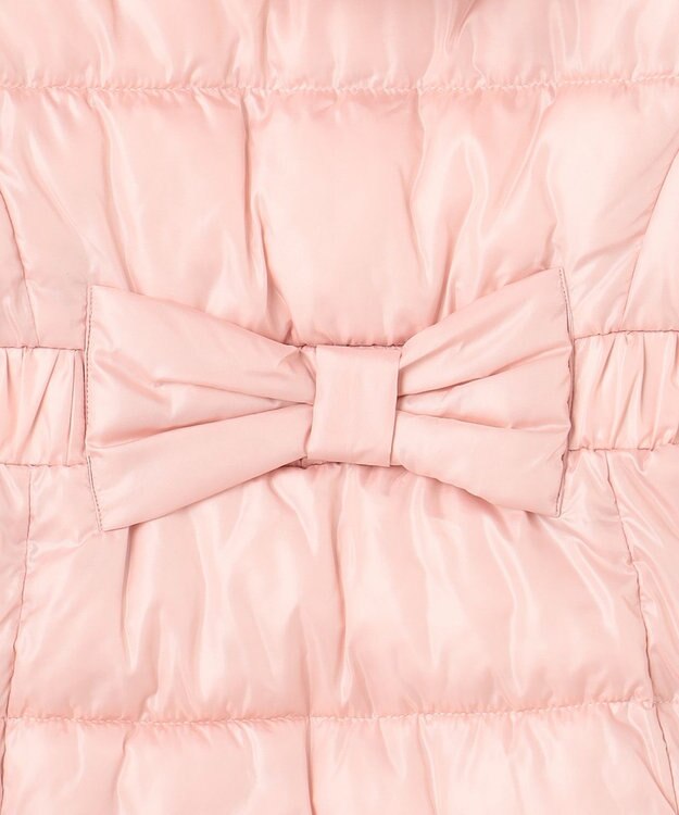 ANY KIDS 【フード取り外し/洗濯機可能】Aラインコート ピンク