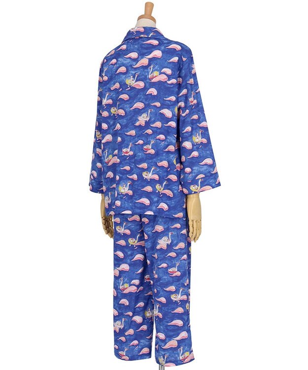tsumori chisato SLEEP ツモリチサト パジャマ 綿100%(本体) 楊柳素材 9分袖 長袖 9分丈 レディース UDT310 /ワコール コン
