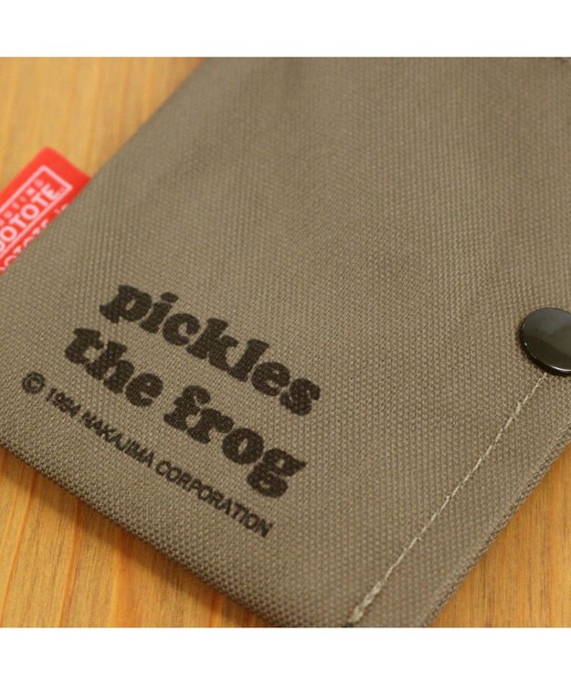 ROOTOTE 6280【カード・キーケース】IP.タイニールー.ピクルス-A 01：ブラウン