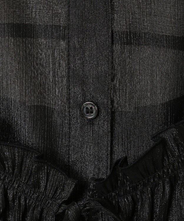 Green Parks ・ＥＬＥＮＣＡＲＥ　ＤＵＥ　シアービスチェ付シャツ Black