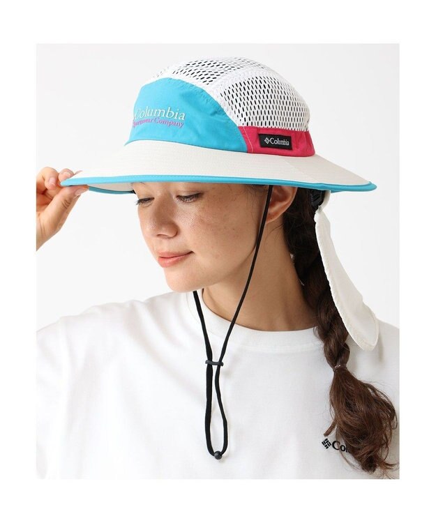 Columbia Columbia/ バッドアックスパスシェードブーニー /コロンビア White、 Clear Water Muti