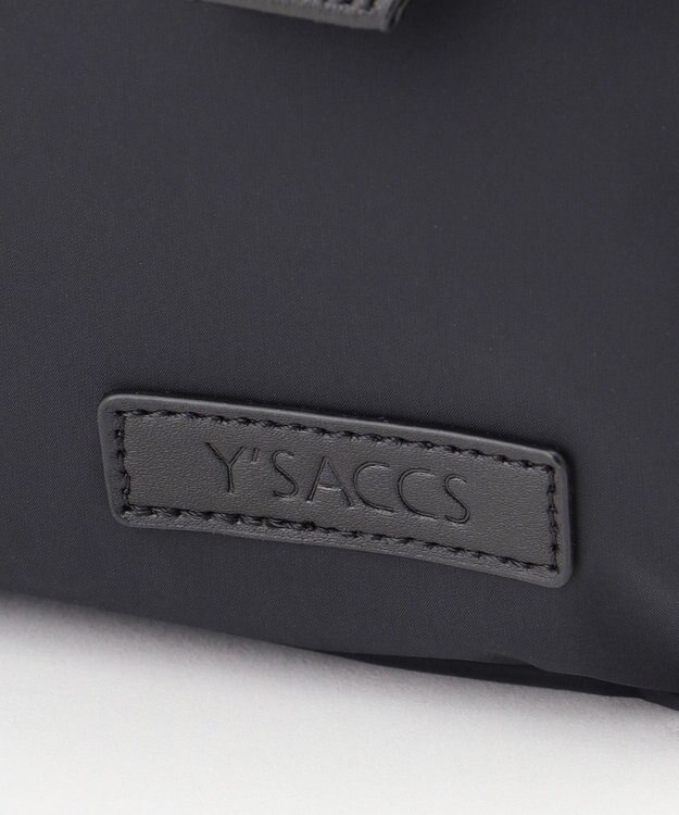 Y'SACCS ダブルタブ　トラベルショルダーバッグ ブラック
