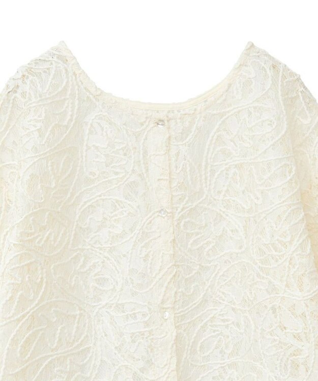 Green Parks ２ＷＡＹ　コードレースブラウス Ivory