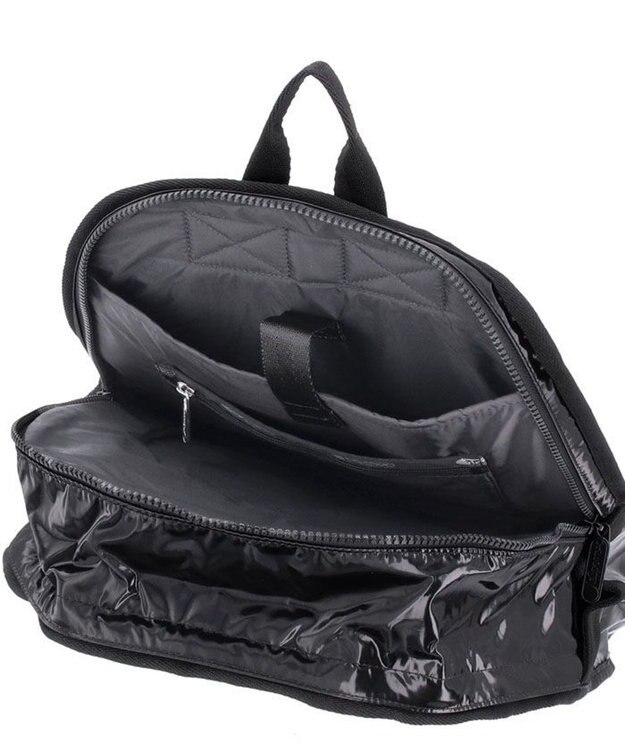 LeSportsac ROUTE BACKPACK/ブラックシャイン ブラックシャイン