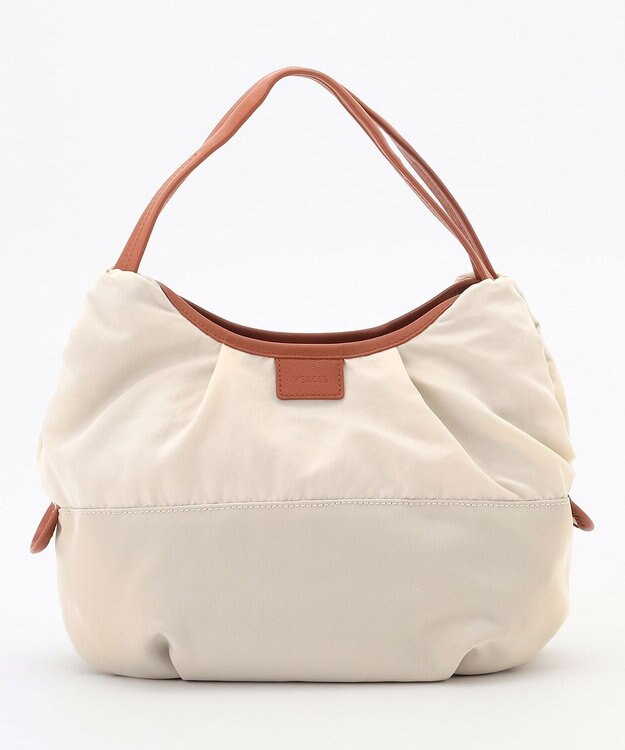 Y'SACCS シワナイロン2WAYトートバッグ SSサイズ アイボリー