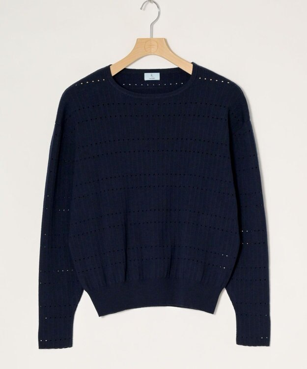 ONWARD Reuse Park 【組曲】ニット秋冬 ネイビー