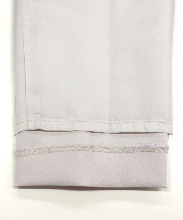 Tiaclasse 【小倉優子さん着用・ダブルクロス・洗える】テーパードパンツ グレージュ