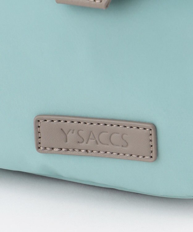Y'SACCS ダブルタブ　トラベルショルダーバッグ ライトグリーン