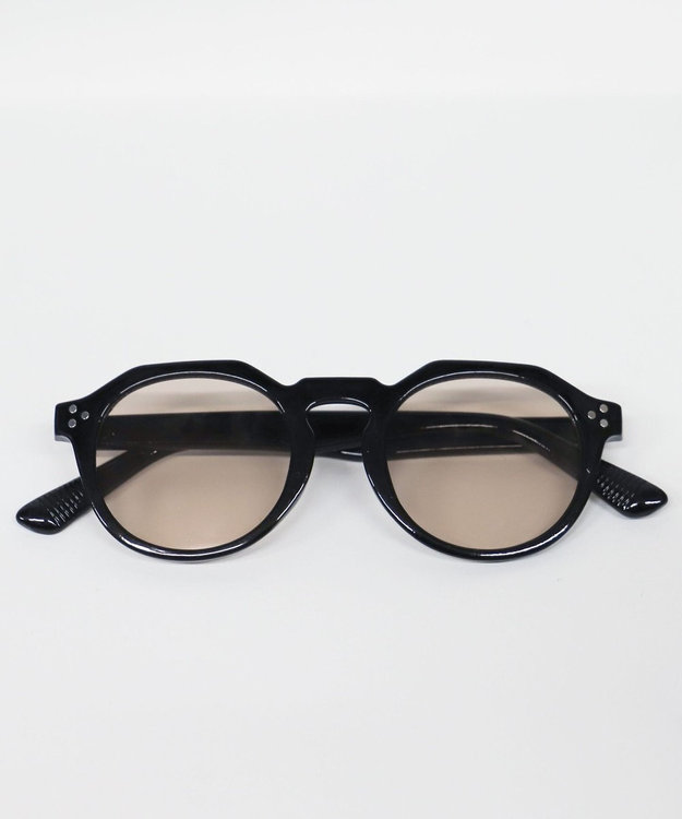 WEGO 【ユニセックス着用ITEM】カラーレンズクラウンパントアイウェア ブラウン