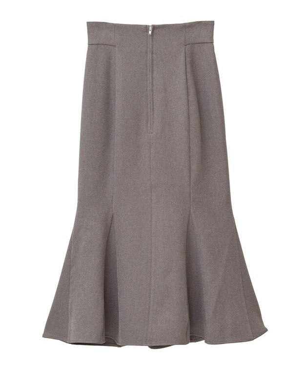 earth music&ecology フロントジップマーメイドスカート Mocha