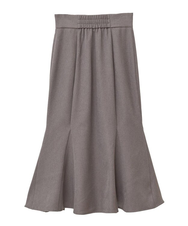 earth music&ecology フロントジップマーメイドスカート Mocha