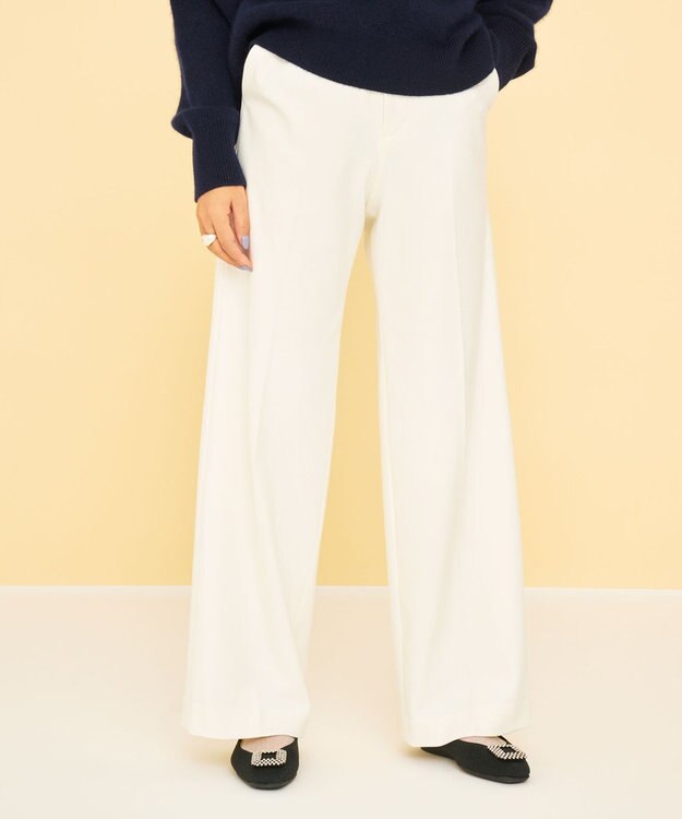 steppi 【洗える/撥水】ビジュー付 スクエア パンプス ブラック