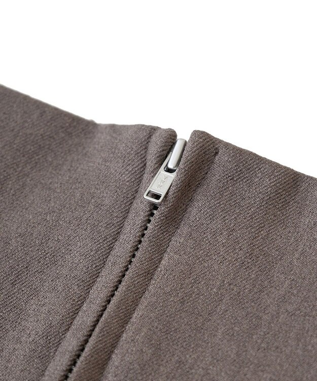 earth music&ecology フロントジップマーメイドスカート Mocha